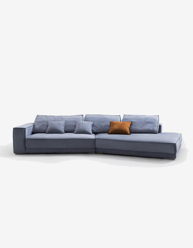 Grover Three Seater Sofa, Suedue