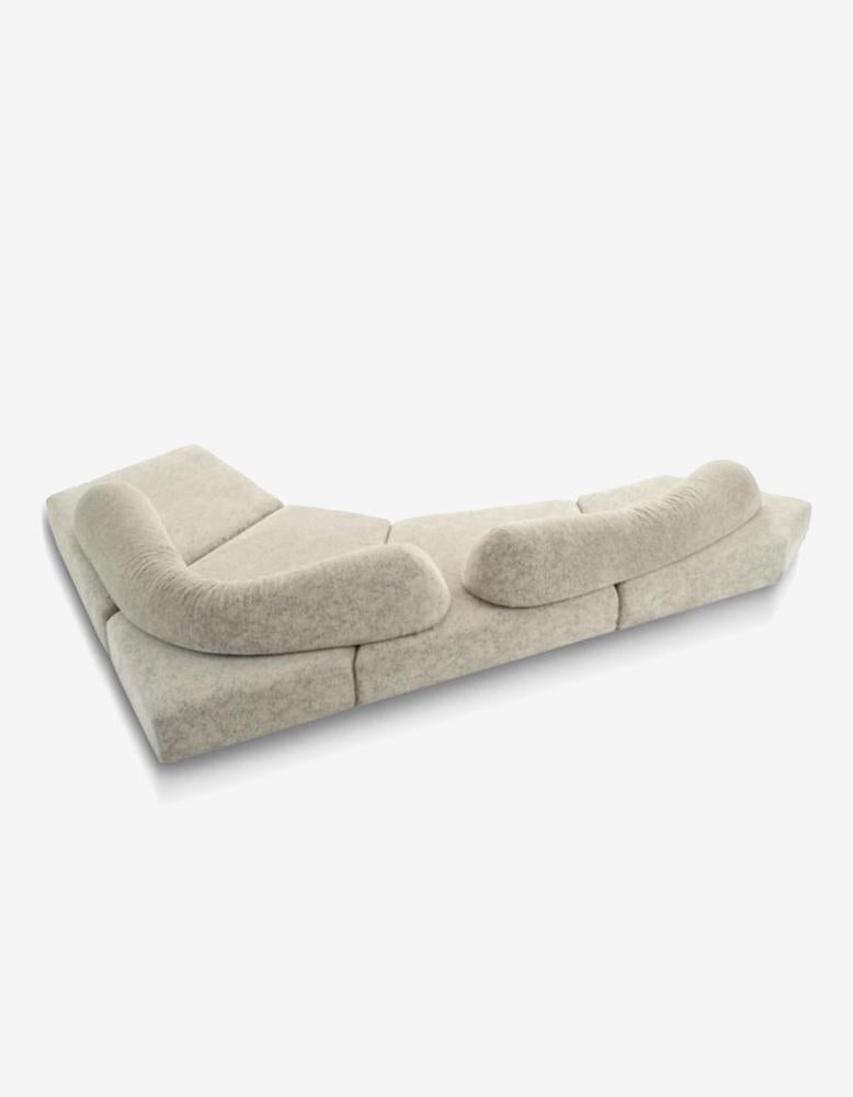 Gore Four Seater Sofa, Velvet-DC Concept-DC Concept