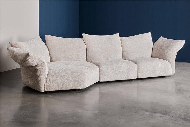 Gregg Petal Three Seater Sofa