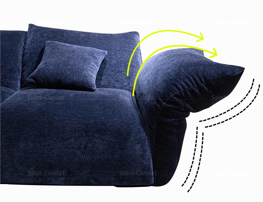 Gregg Petal Three Seater Sofa