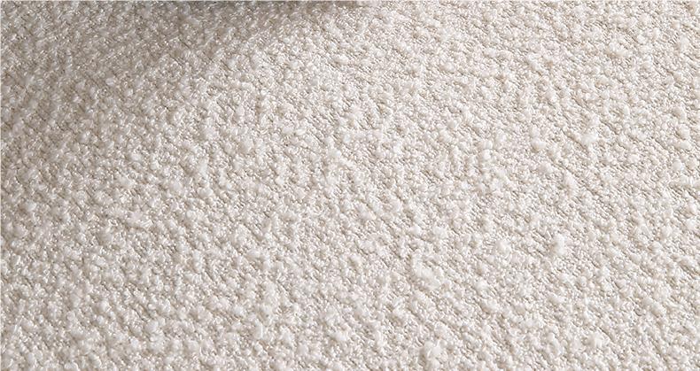 Goldie Gubi Three Seater Sofa, Boucle, White