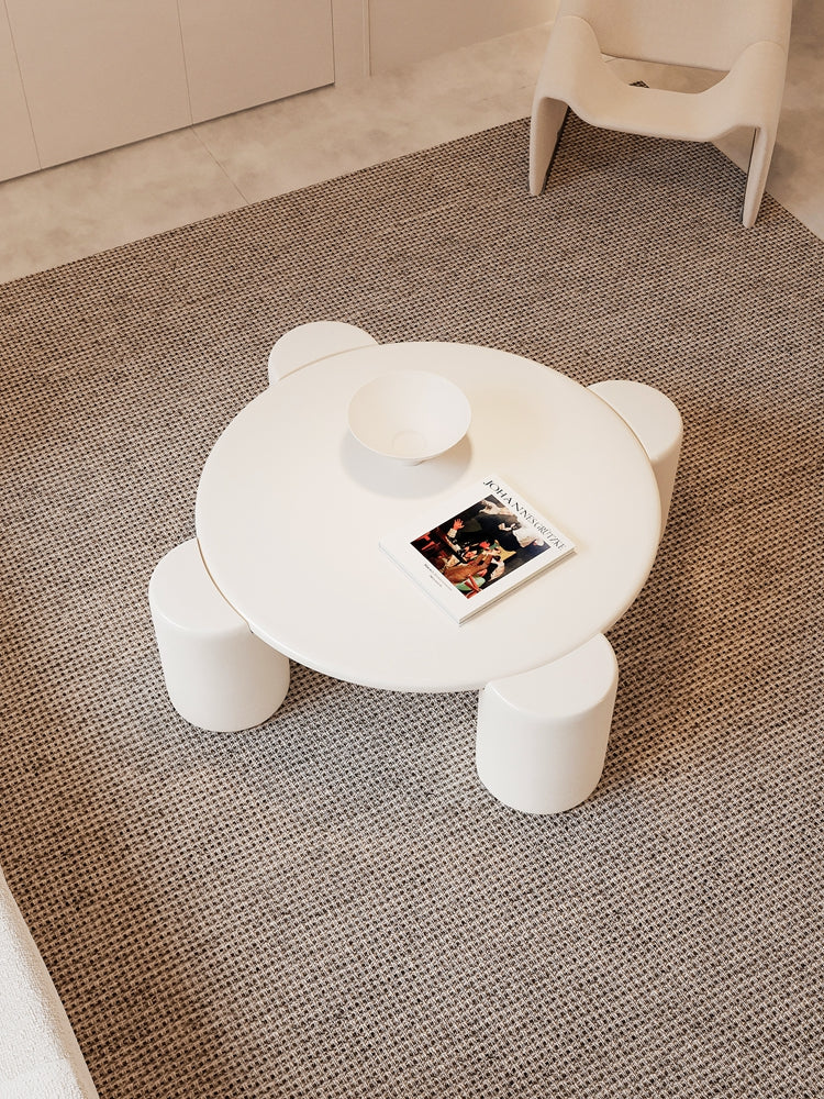 Nova Flower Nesting Coffee Table, White| DC Concept