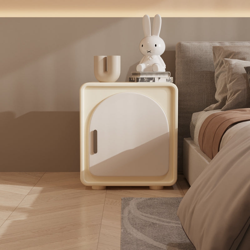 Sunset Serenade Bedside Table, White| DC Concept