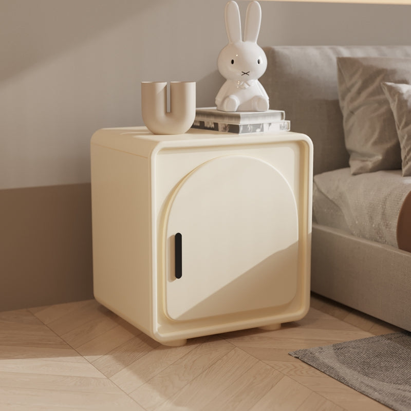 Sunset Serenade Bedside Table, White| DC Concept