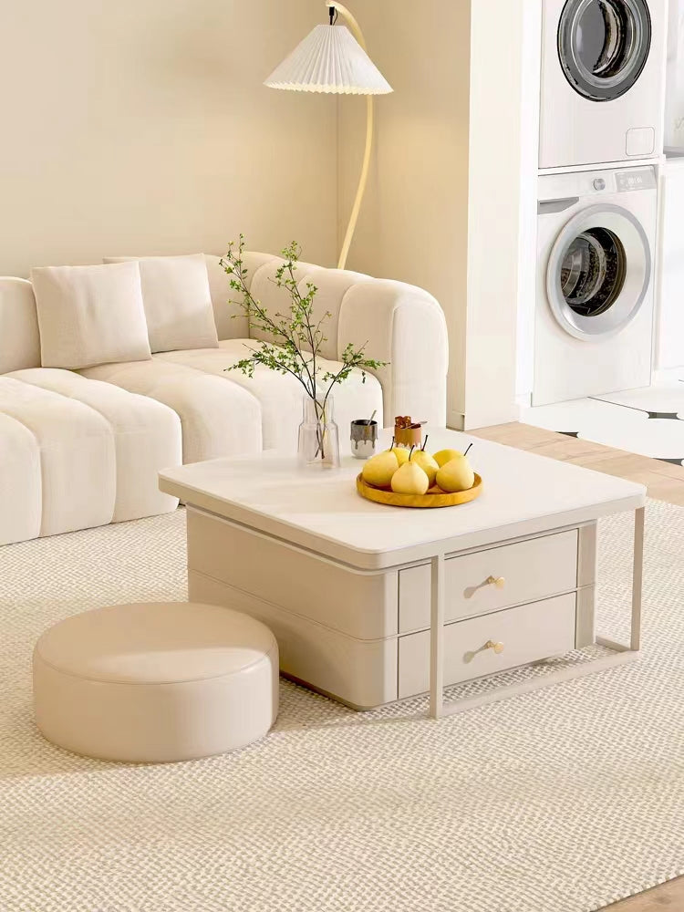 Eclipse Nesting Coffee Table SEt, White| DC Concept