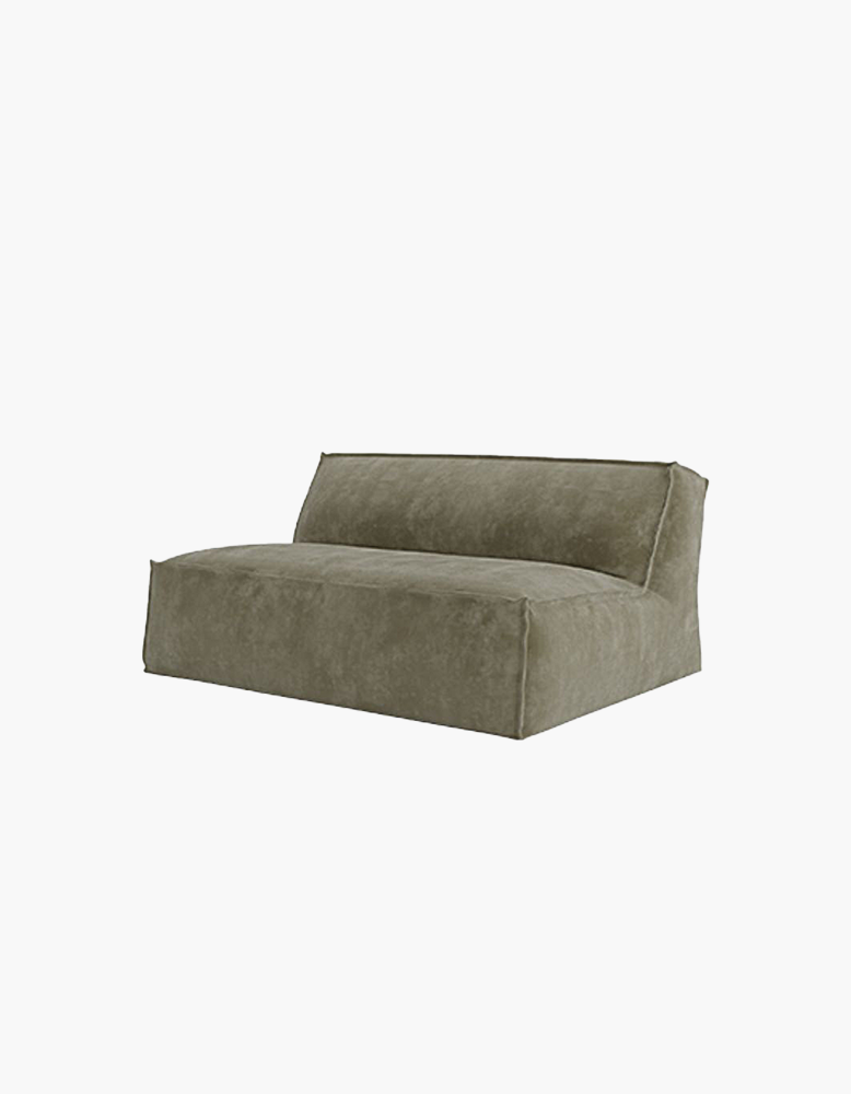 Zephyrine Bean Bag Modular Sofa, Two Seater Sofa