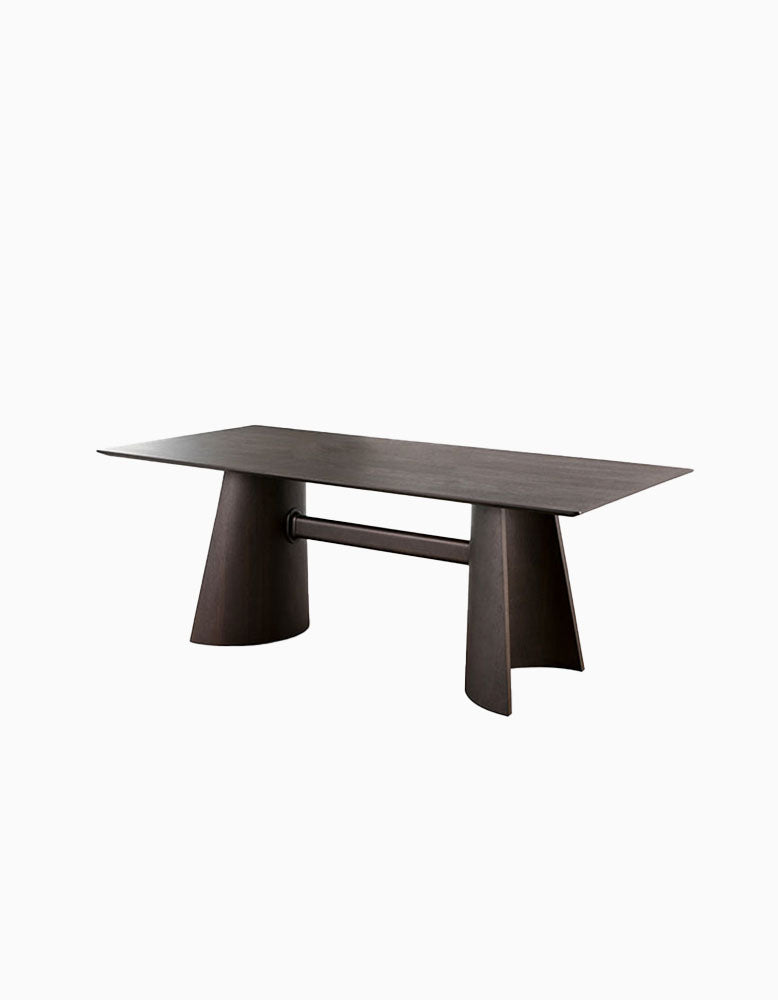 Italian Retro Dining Table, Solid Wood| DC Concept