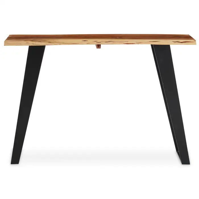 wooden console table