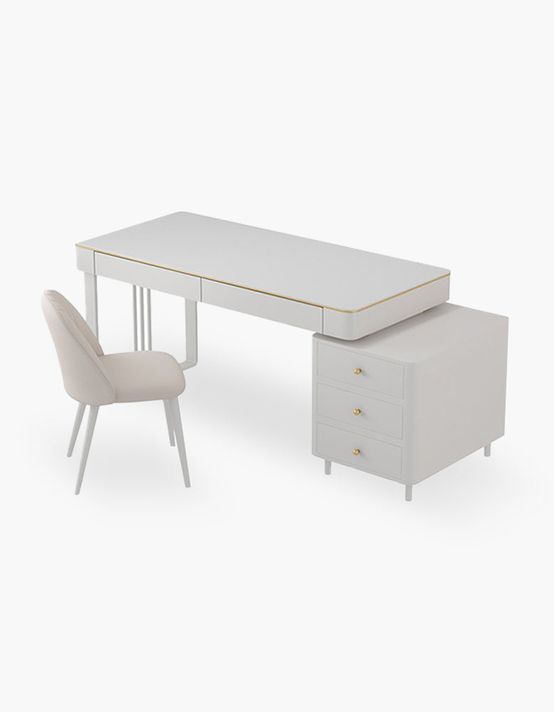Elmer Office Desk, Sintered Stone| DC Concept