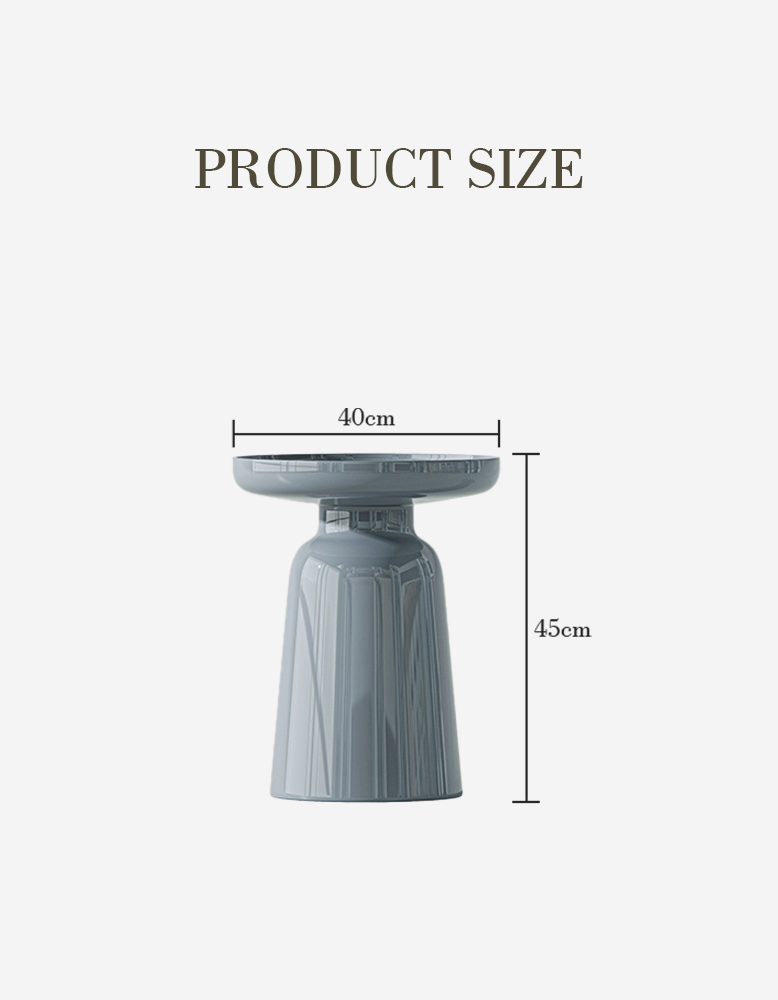 Leocadia Small Side Table, Coffee Side Table, Wood