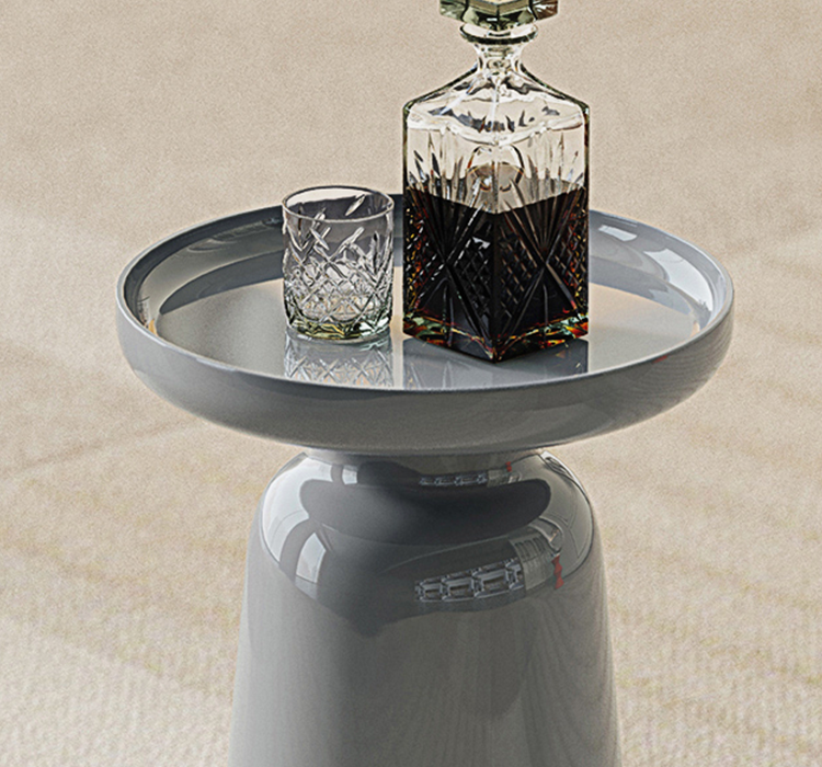 Leocadia Small Side Table, Coffee Side Table, Wood