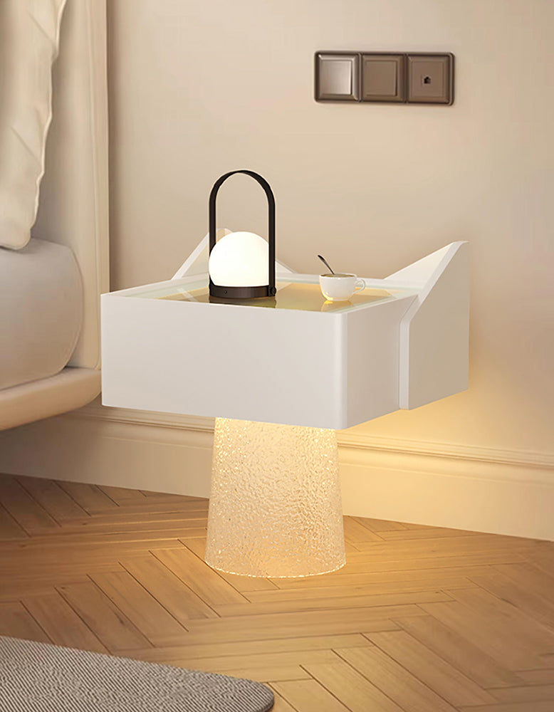 DiMarco Bedside Table With Storage & Light Strip