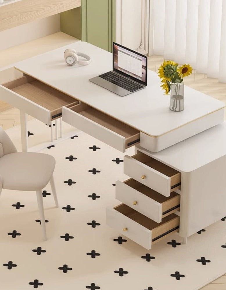 Elmer Office Desk, Sintered Stone| DC Concept
