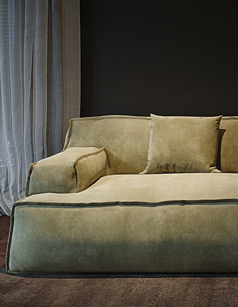 Zephyrine Bean Bag Modular Sofa, Two Seater Sofa