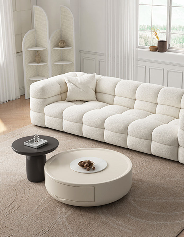 Isabella Coffee Table Set, Black & White| DC Concept