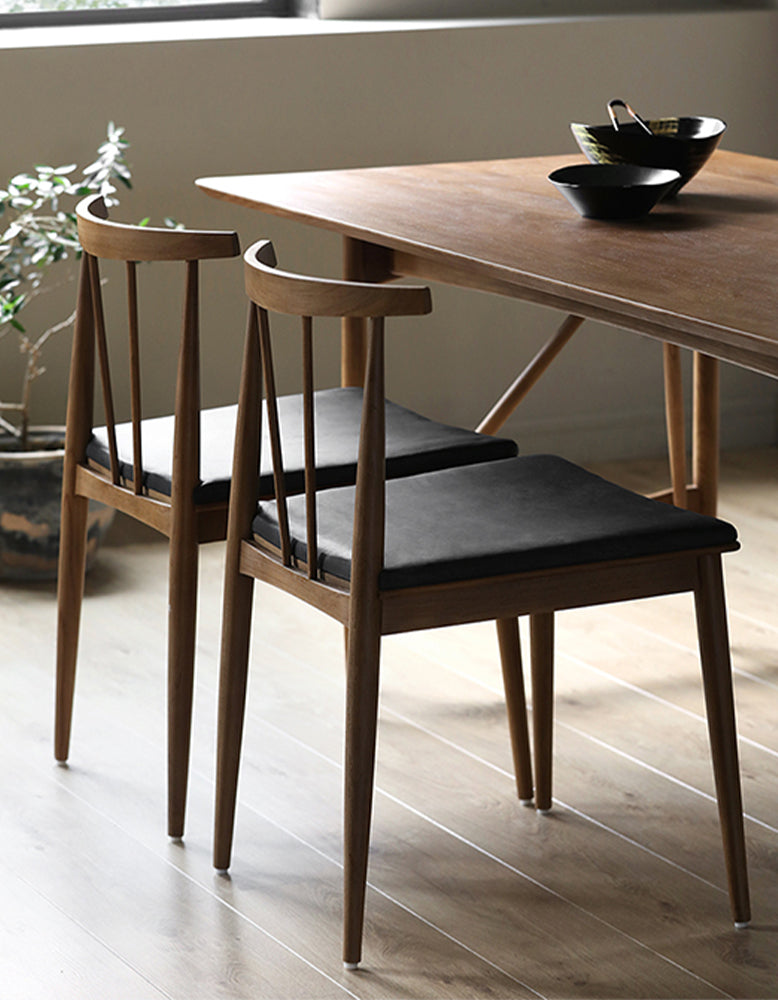 Wyatt Dining Chair, Balck| DC Concept