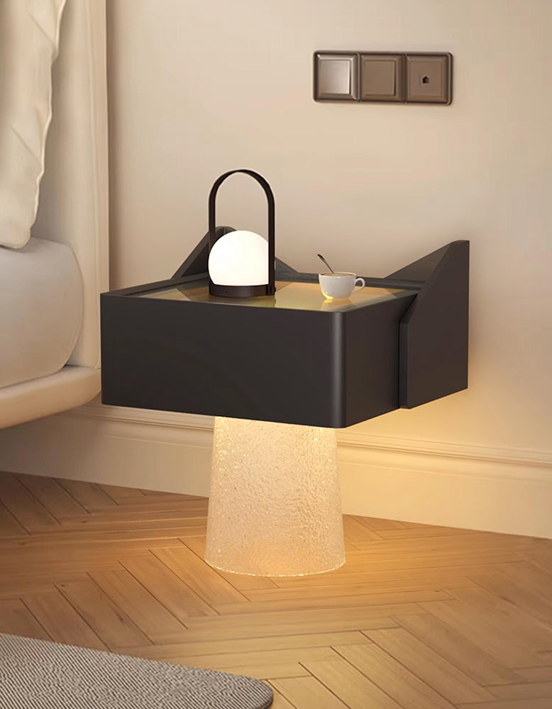DiMarco Bedside Table With Storage & Light Strip