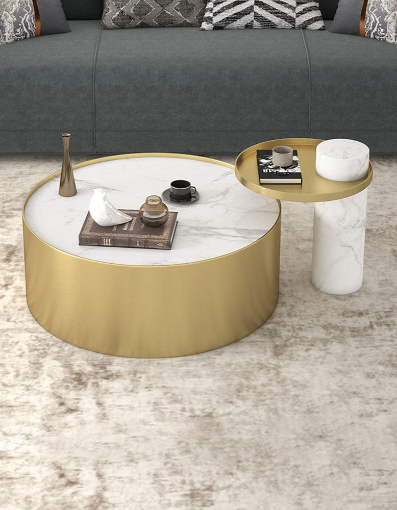 Mason Marble Coffee Table Set| DC Concept