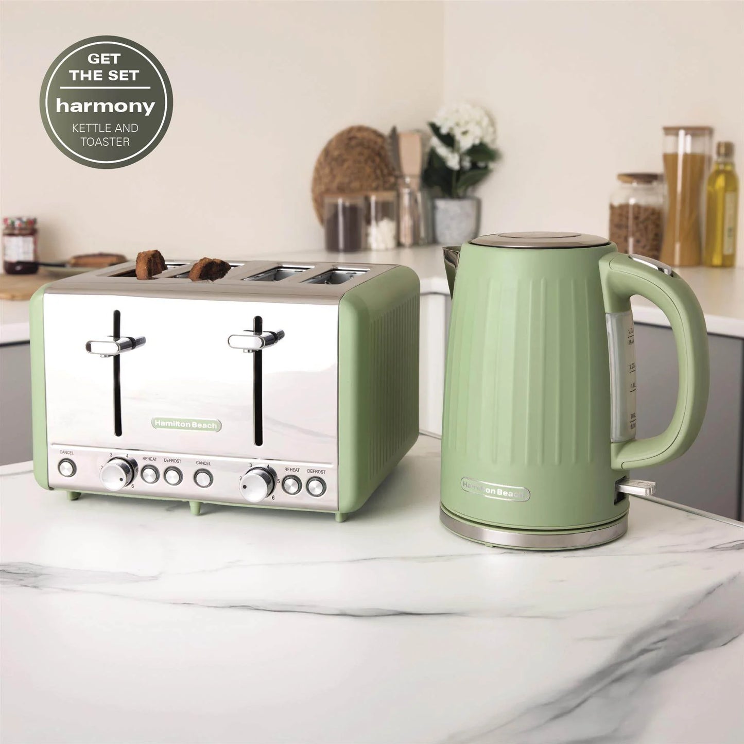 Hamilton Beach Harmony Kettle & Toaster Set