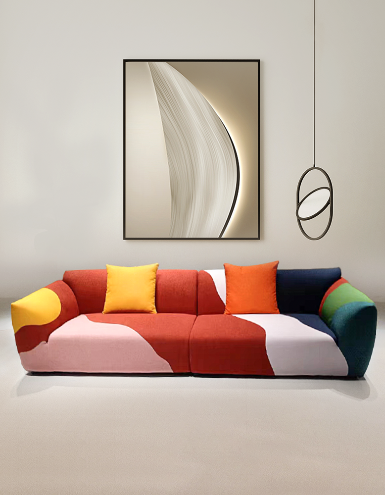Harry Two Seater Sofa, Linen
