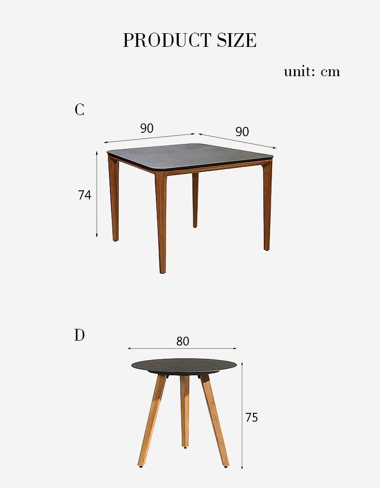 Aisulu 6 Seater Outdoor Dining Set