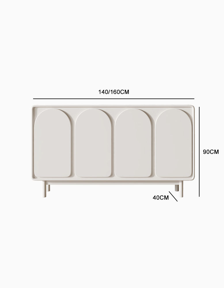 Mediterranean Style Sideboard, White| DC Concept