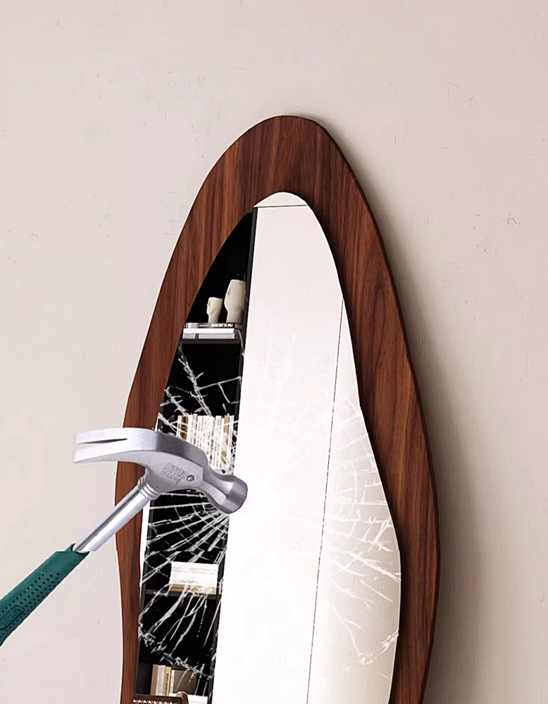 Thelonious Vintage Mirror, Full Length Mirror