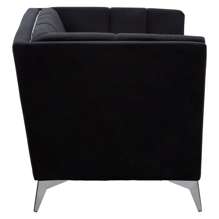 Hamburg Velvet Armchair