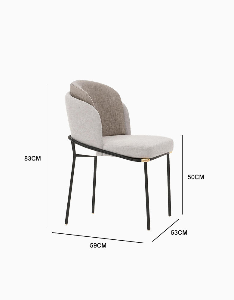 Y7 Velvet Dining Chair| DC Concept