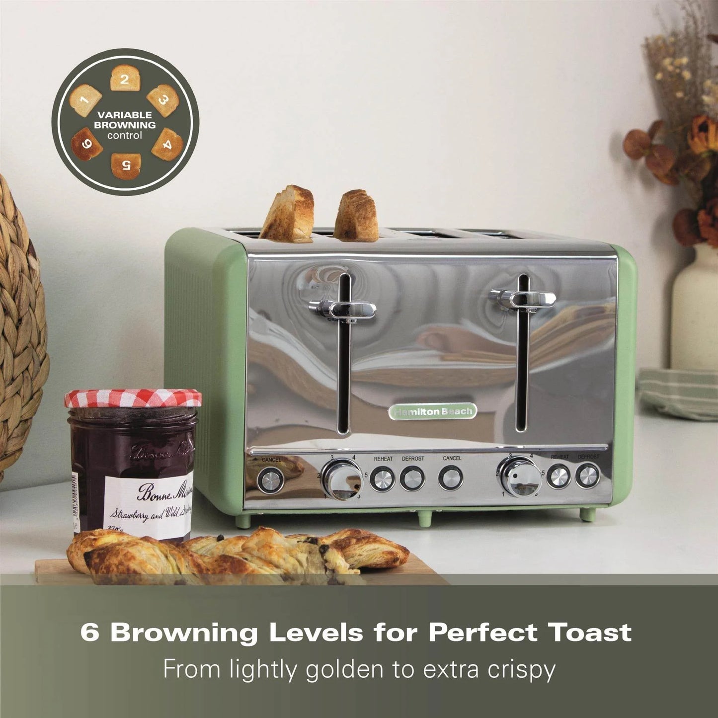 Hamilton Beach Harmony 4-Slice Toaster