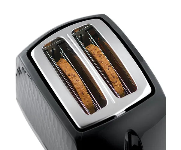 Russell Hobbs Honeycomb 2-Slice White Toaster
