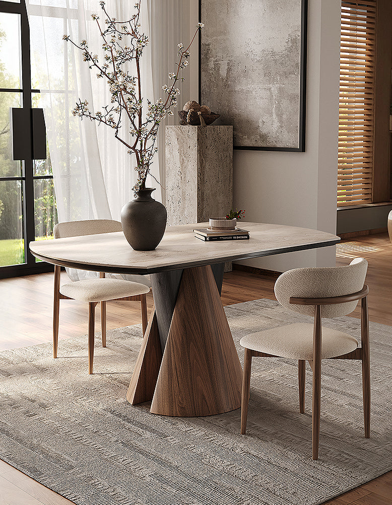 Becerra Foldable Round Dining Table, Wood