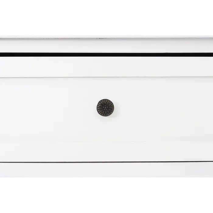 Veteli Ivory 2 Drawer 4 Baskets Cabinet