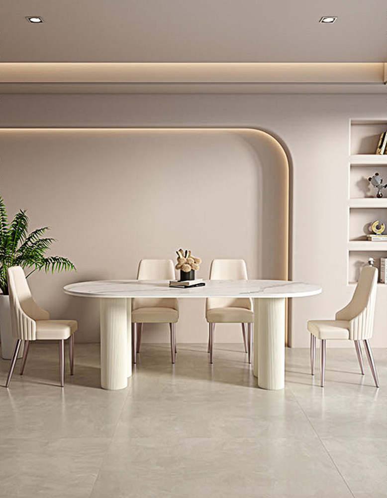 Eira Dining Chair, Cream