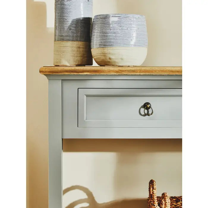 Harvard Antique Grey Console Table