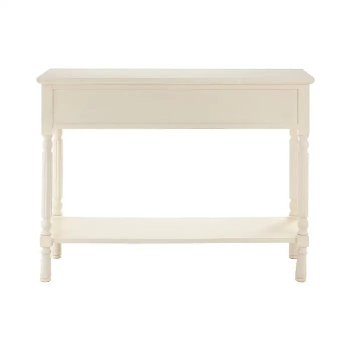 Helsinki 3 Drawer White Console Table