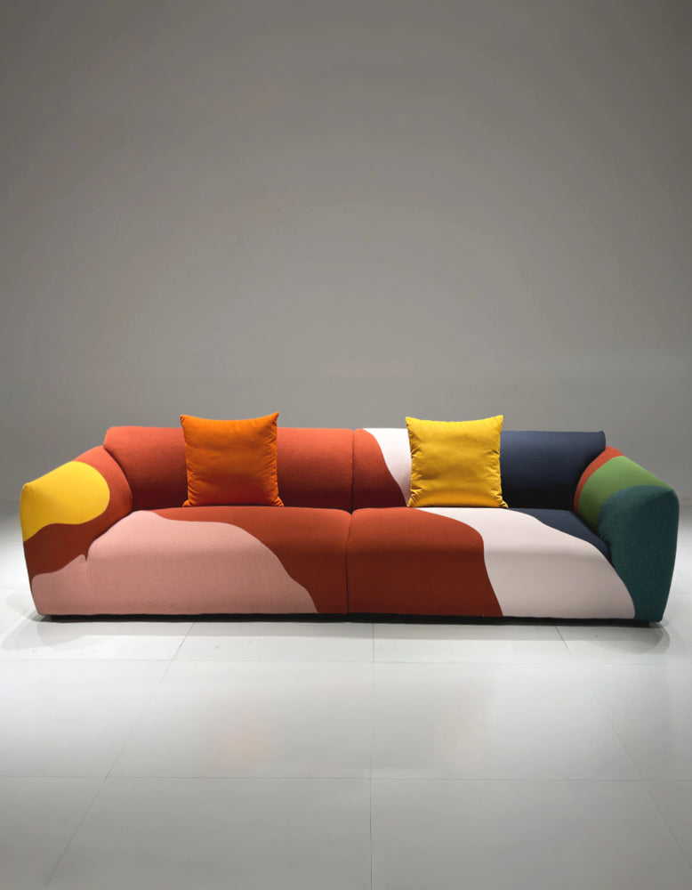 Harry Two Seater Sofa, Linen