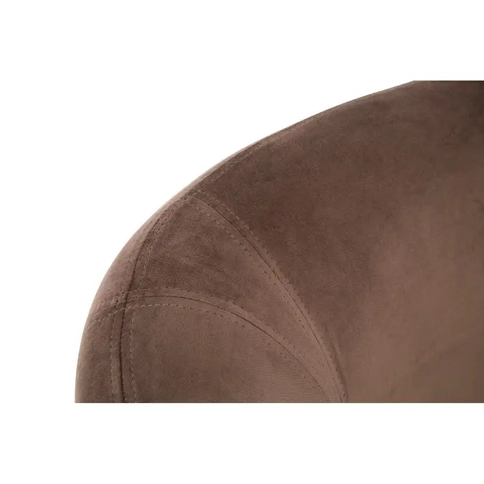 Lymington Velvet Round Armchair
