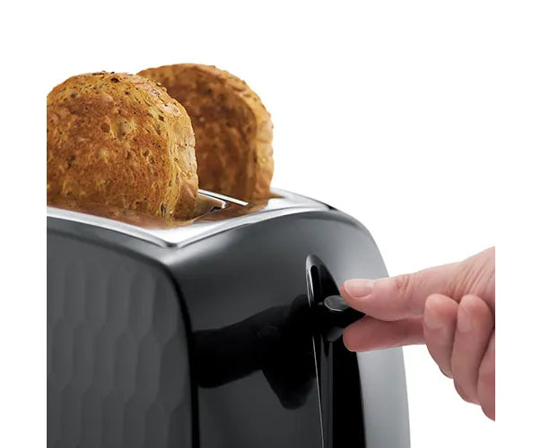 Russell Hobbs Honeycomb 2-Slice White Toaster