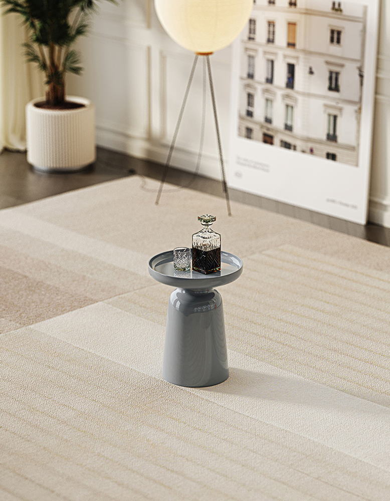 Leocadia Small Side Table, Coffee Side Table, Wood