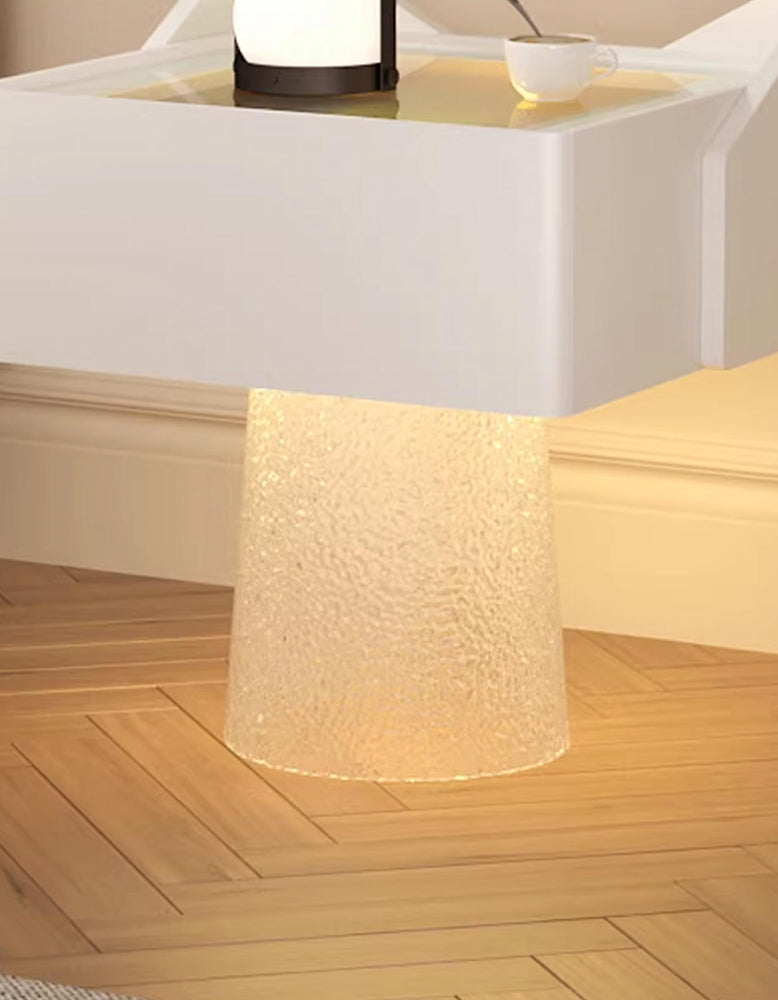 DiMarco Bedside Table With Storage & Light Strip