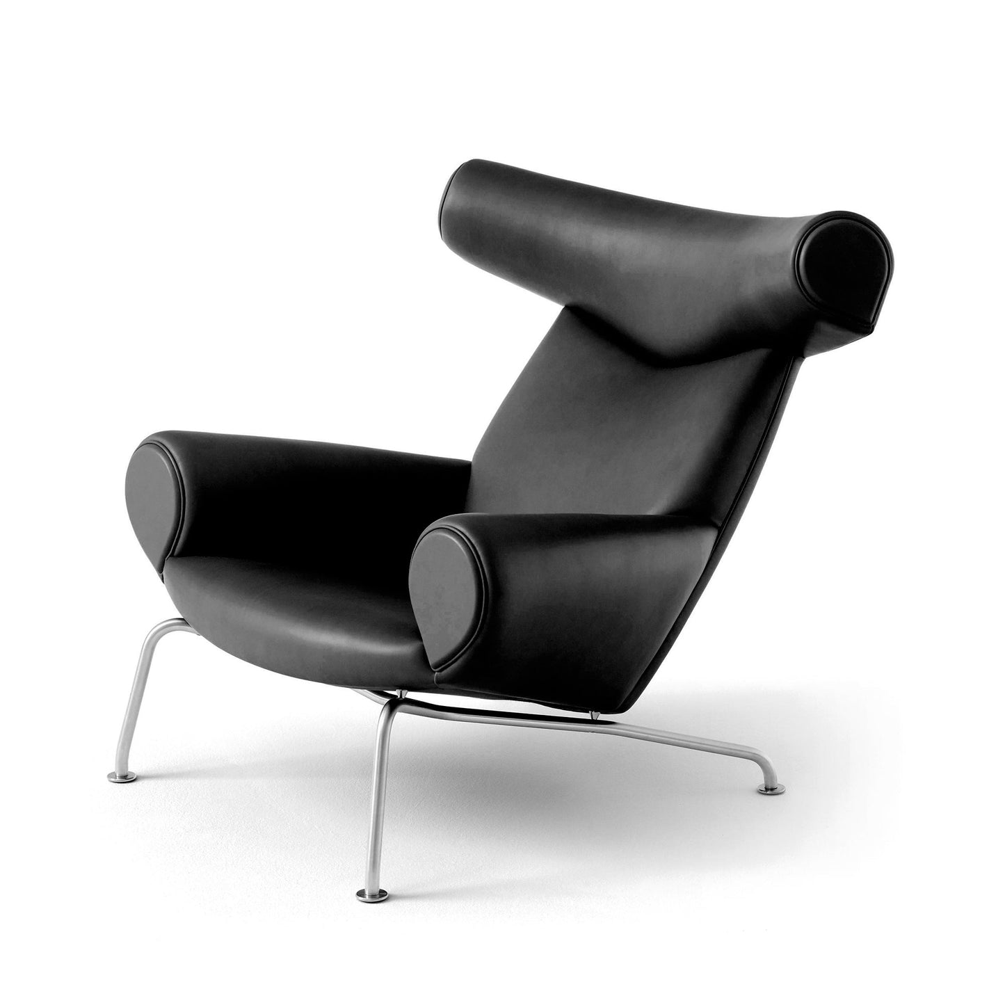 Ox Horns Armchair, Genuine Leather, Brown| DC Concept
