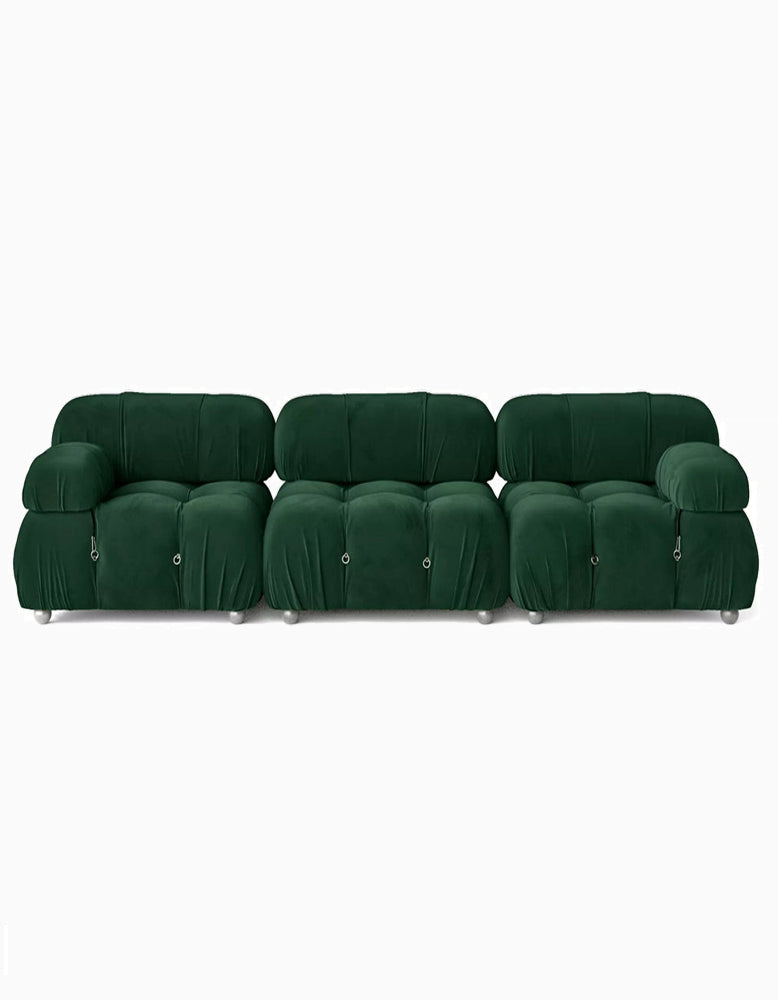 M. Bellini Camaleonda Three Seater Sofa | Combination 008, Green| DC Concept