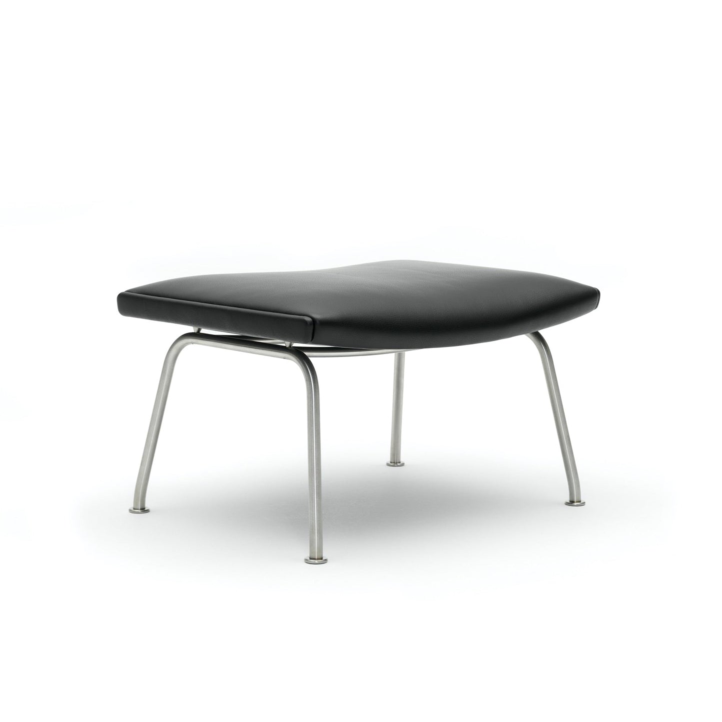 Carnaby High Back Armchair with Ottoman, Black| DC Concept