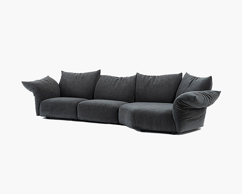 Gregg Petal Three Seater Sofa-DC Concept-DC Concept