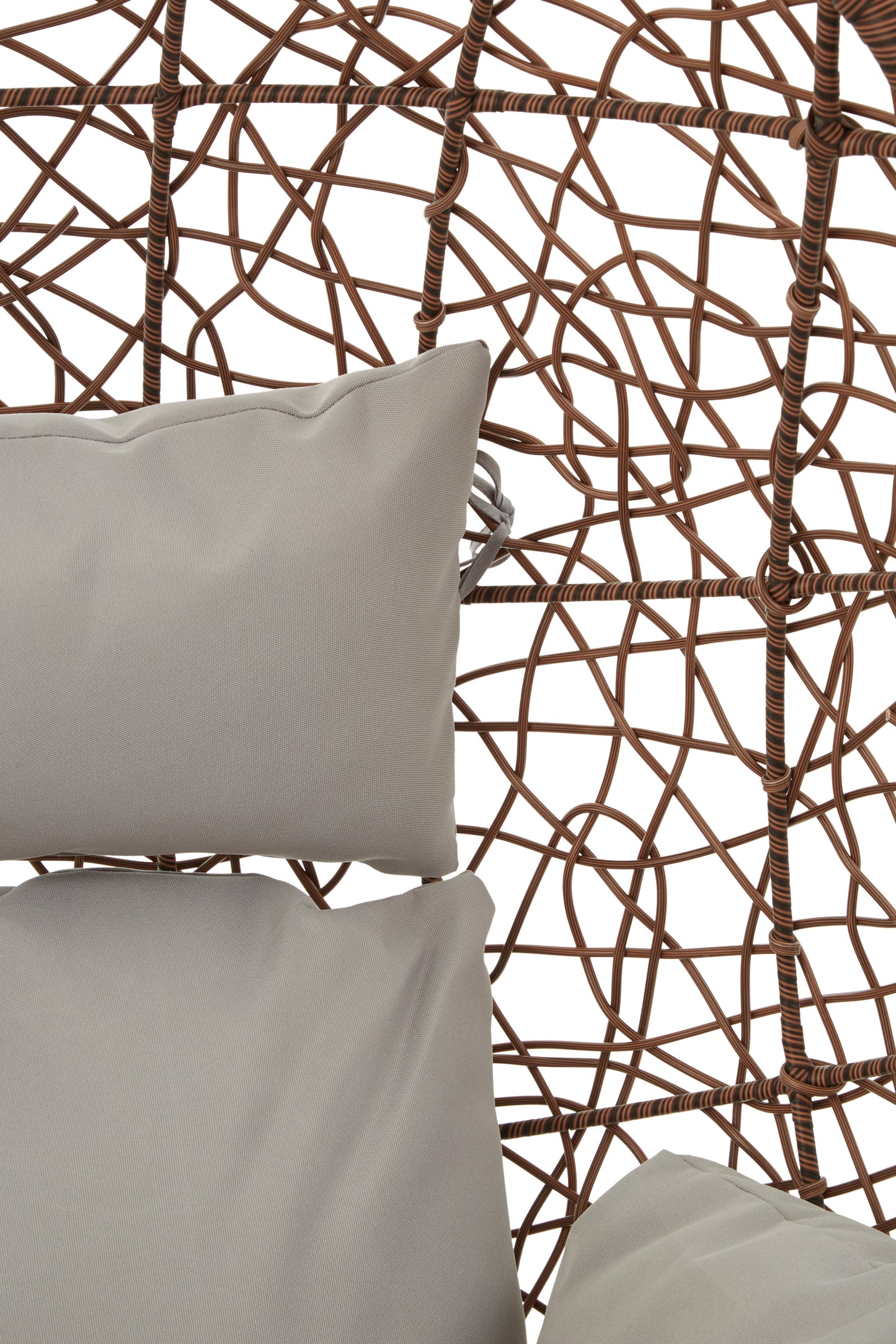 Gujarat Brown Rattan Hanging Chair