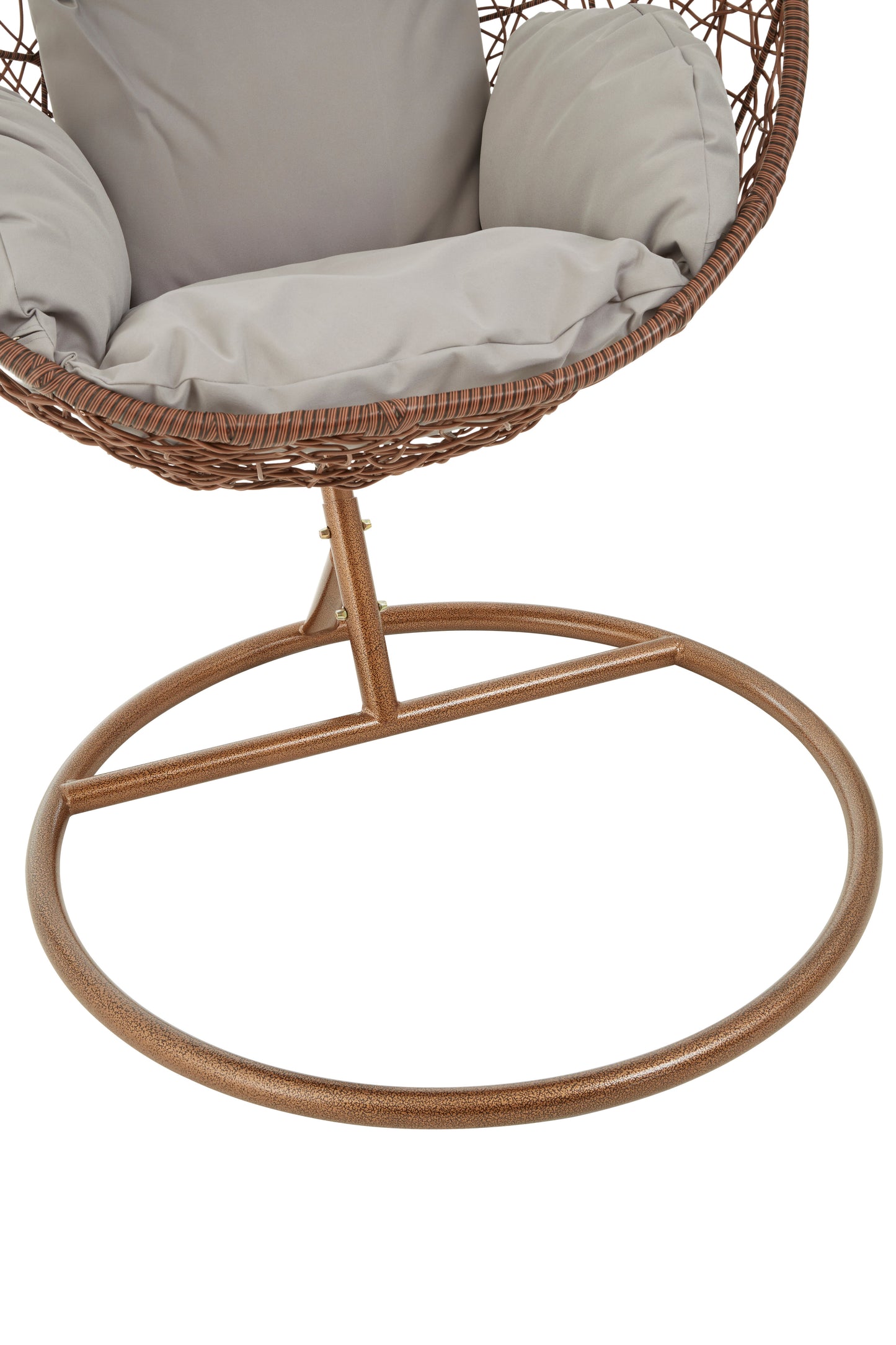 Gujarat Brown Rattan Hanging Chair