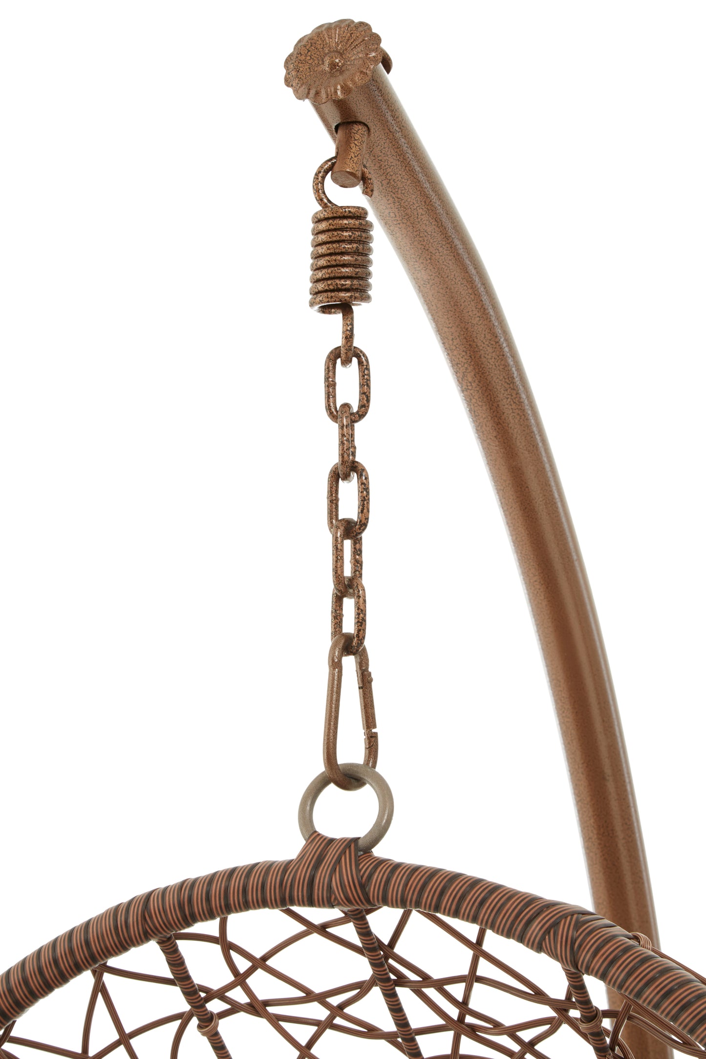 Gujarat Brown Rattan Hanging Chair