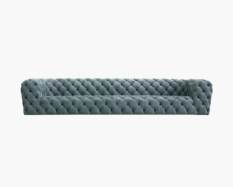 Gunter Three Seater Sofa, Velvet-DC Concept-DC Concept