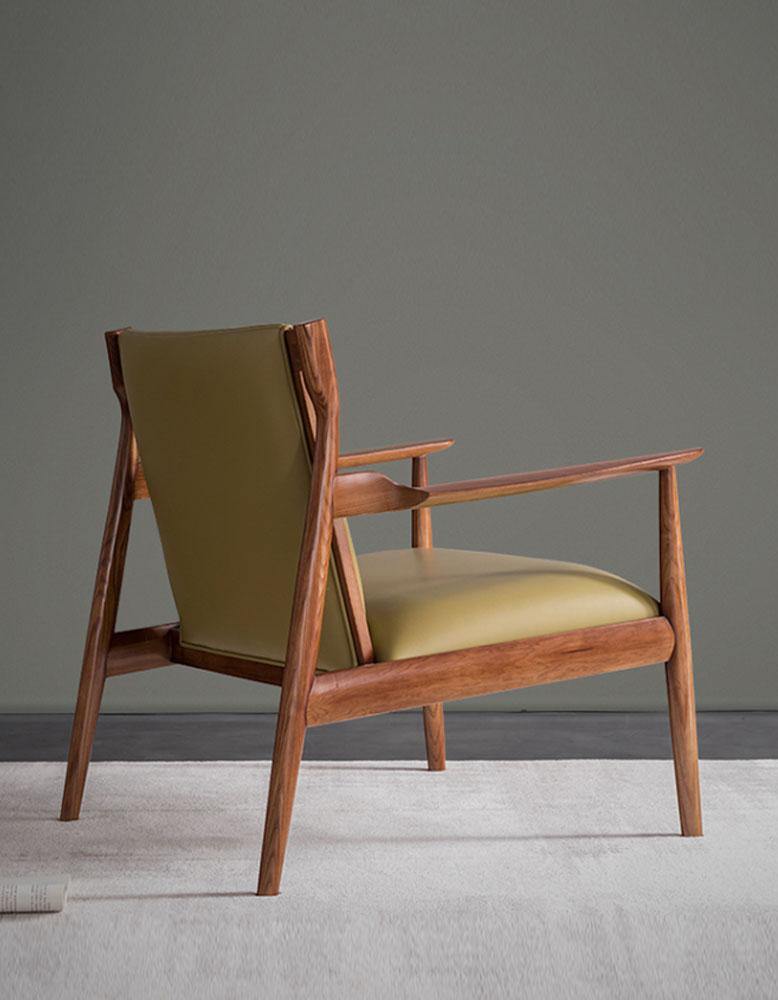 Classic Hans W CH65 Claude Easy Armchair, Solid Wood| DC Concept